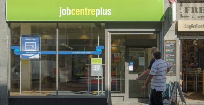 job centre shop front